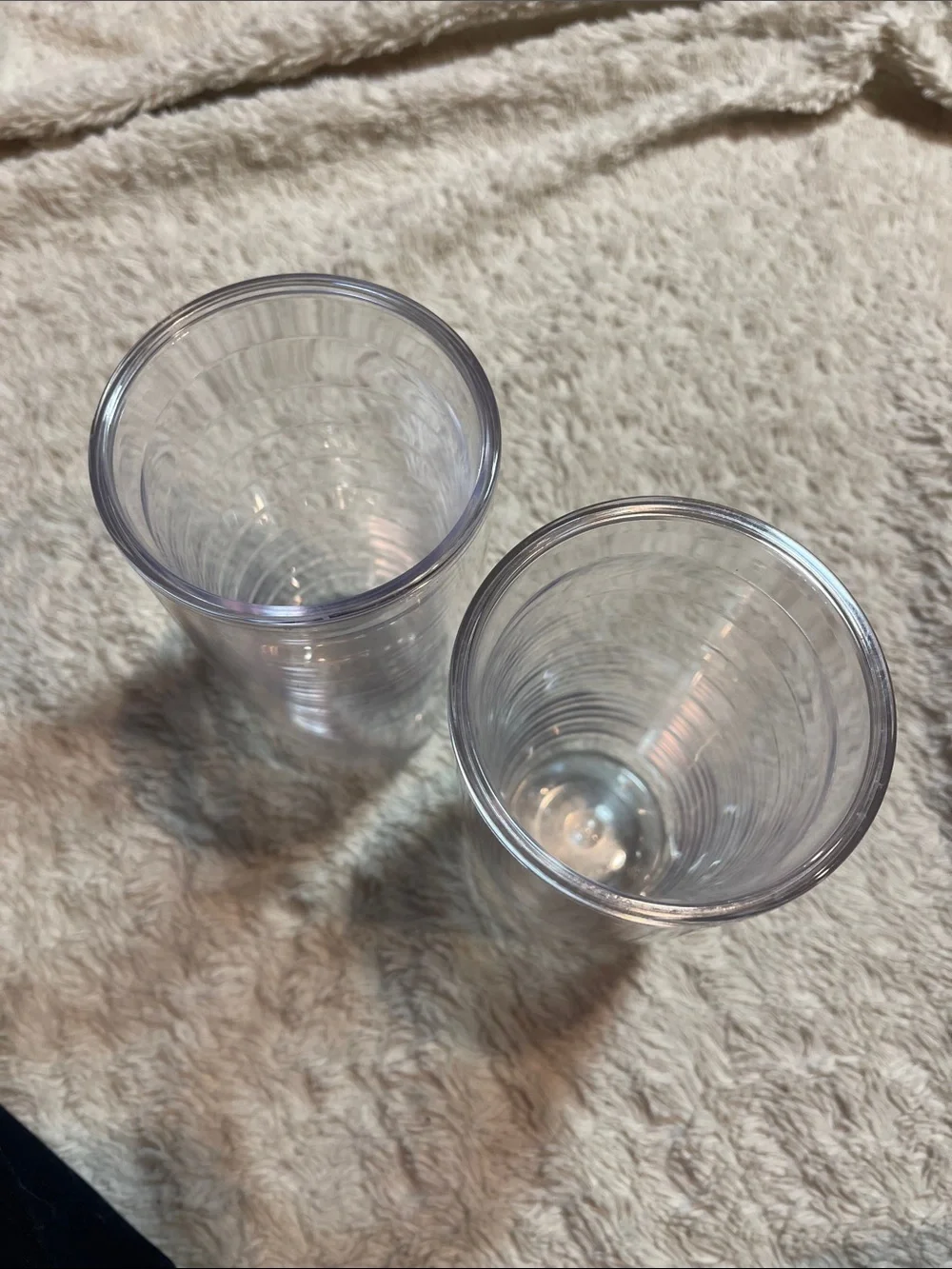 Tervis 16 ounce Clear Double-Walled Insulated Tumblers - Set of 2